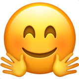 Umarmendes Gesicht Emoji